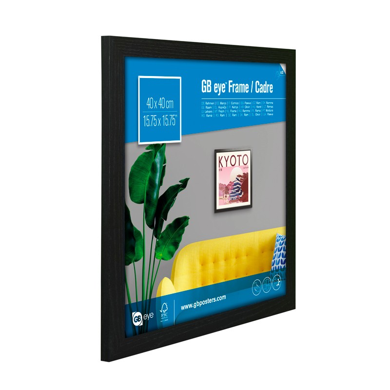 MDF Black Frame (40 x 40 cm)