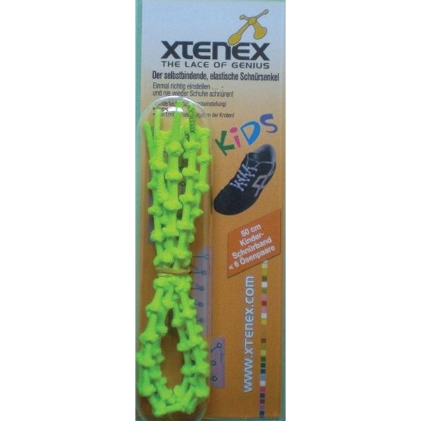 Xtenex Kids Laces - 50cm - yellow