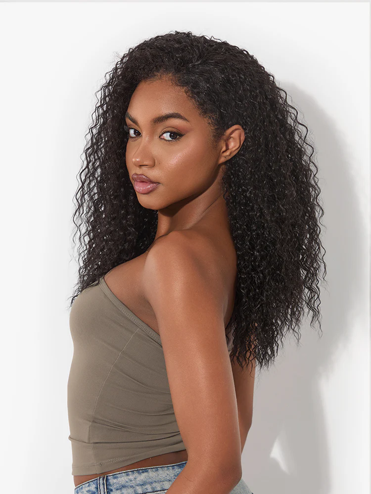 Ophirawig Veralux? Blend 3-in-1 Bouncy Curly Half Wig Effortless Daily Wear