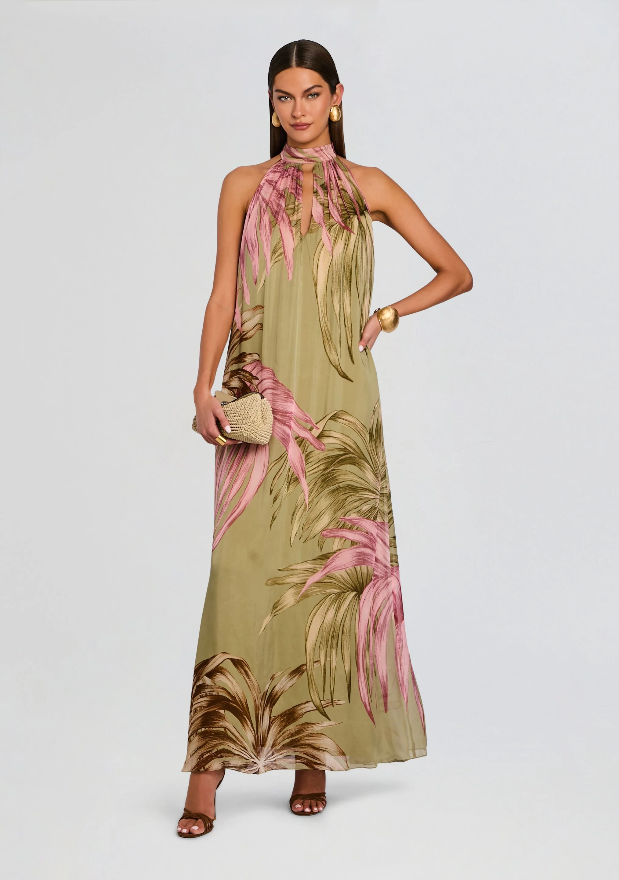 Fawn Flared Maxi Dress