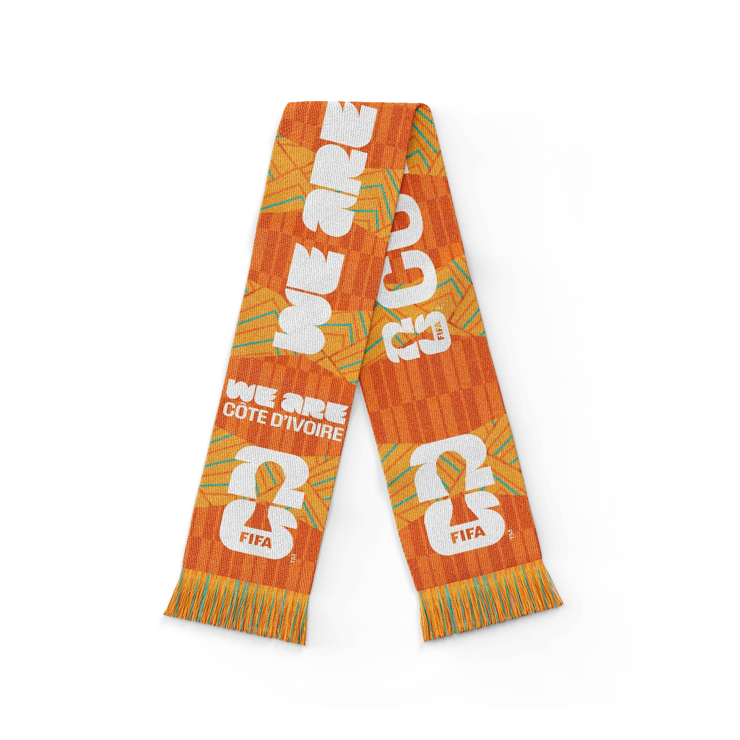 2026 Soccer Fan Collection 'We Are' Côte d'Ivoire Scarf