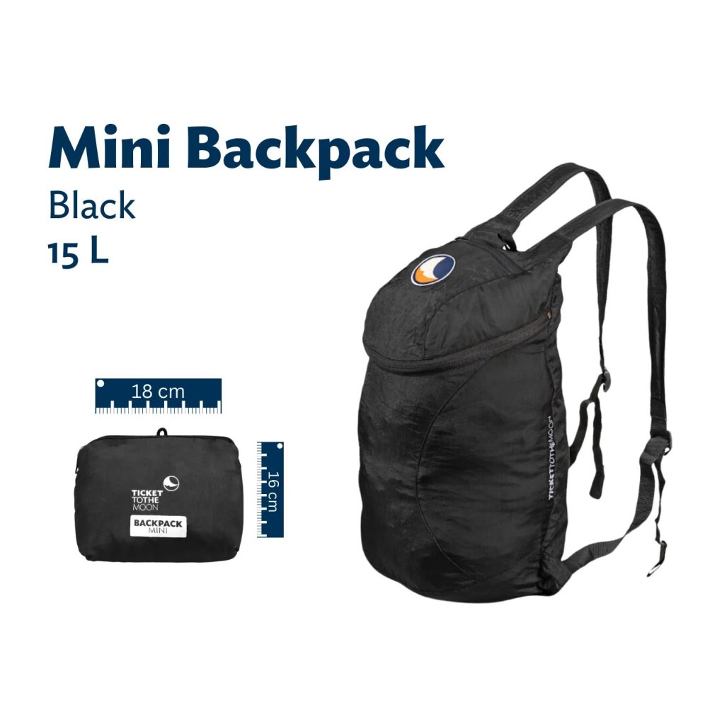 Ticket To The Moon Mini Backpack 15L - Army Green/ Khaki