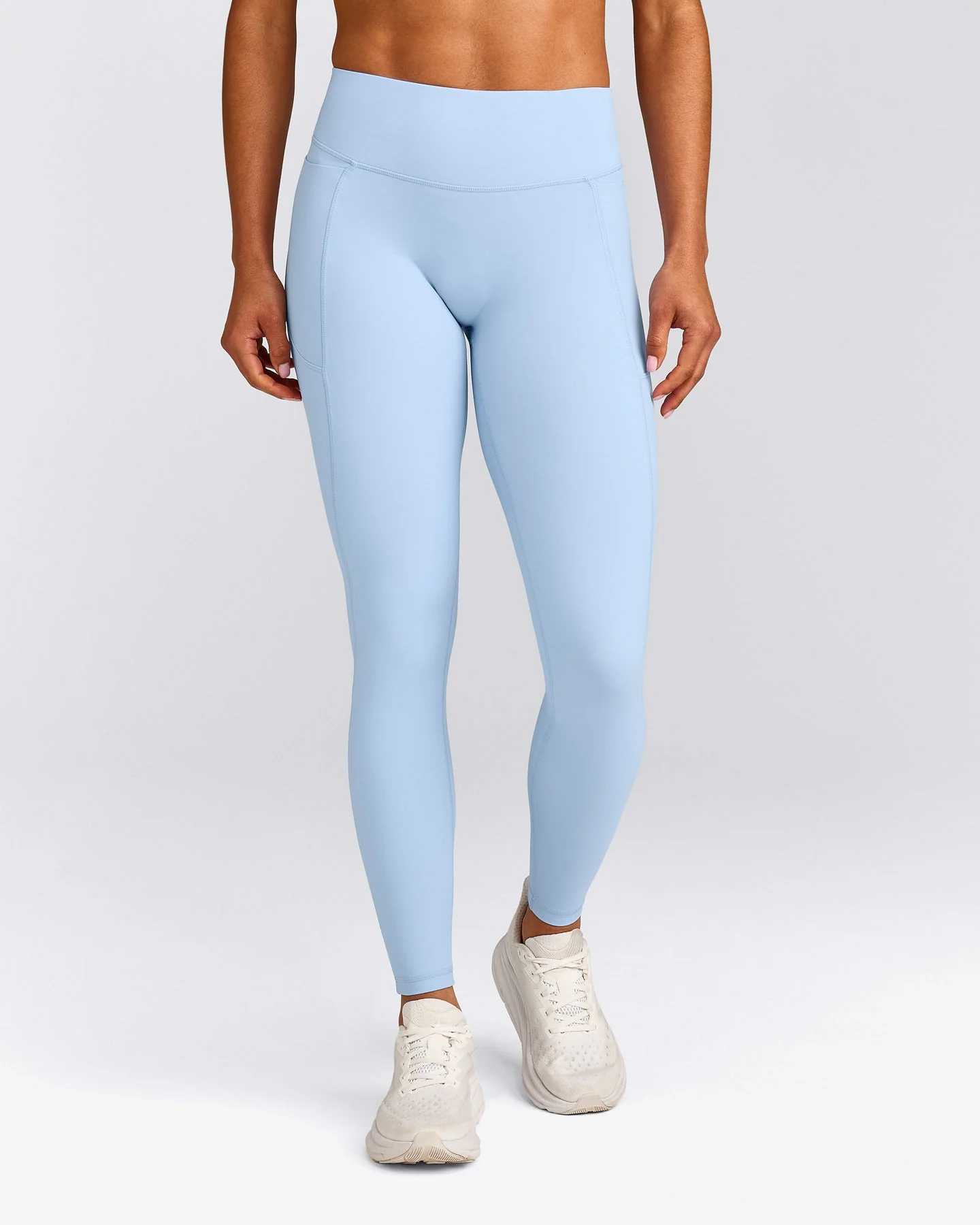 UnifiedMove™ Pocket Leggings with Bonding with Reflective Logo | Powdered Blue