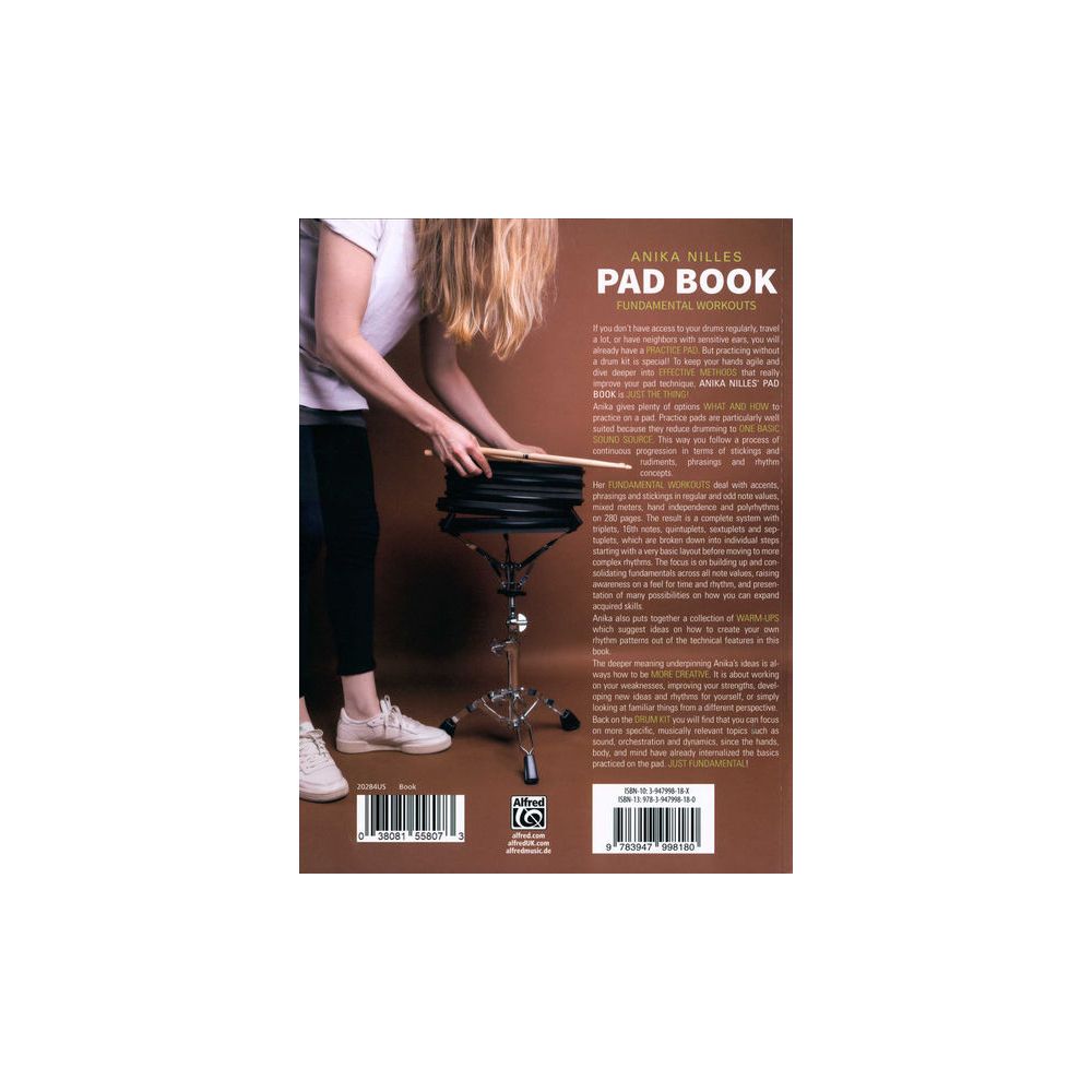 Alfred Music Publishing Anika Nilles Pad Book English – Thomann Ireland