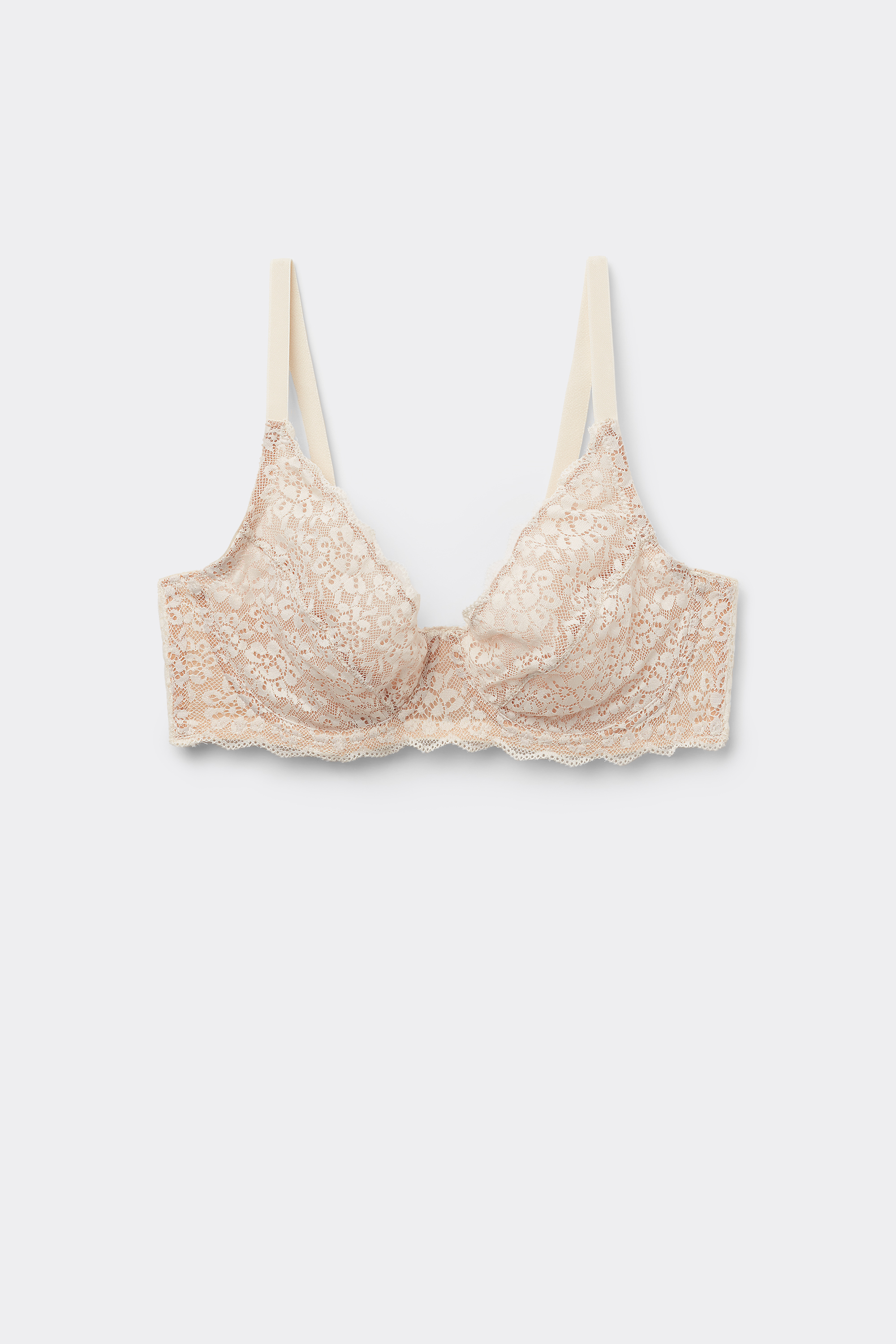 Paris Recycled Lace Unpadded Balconette Bra