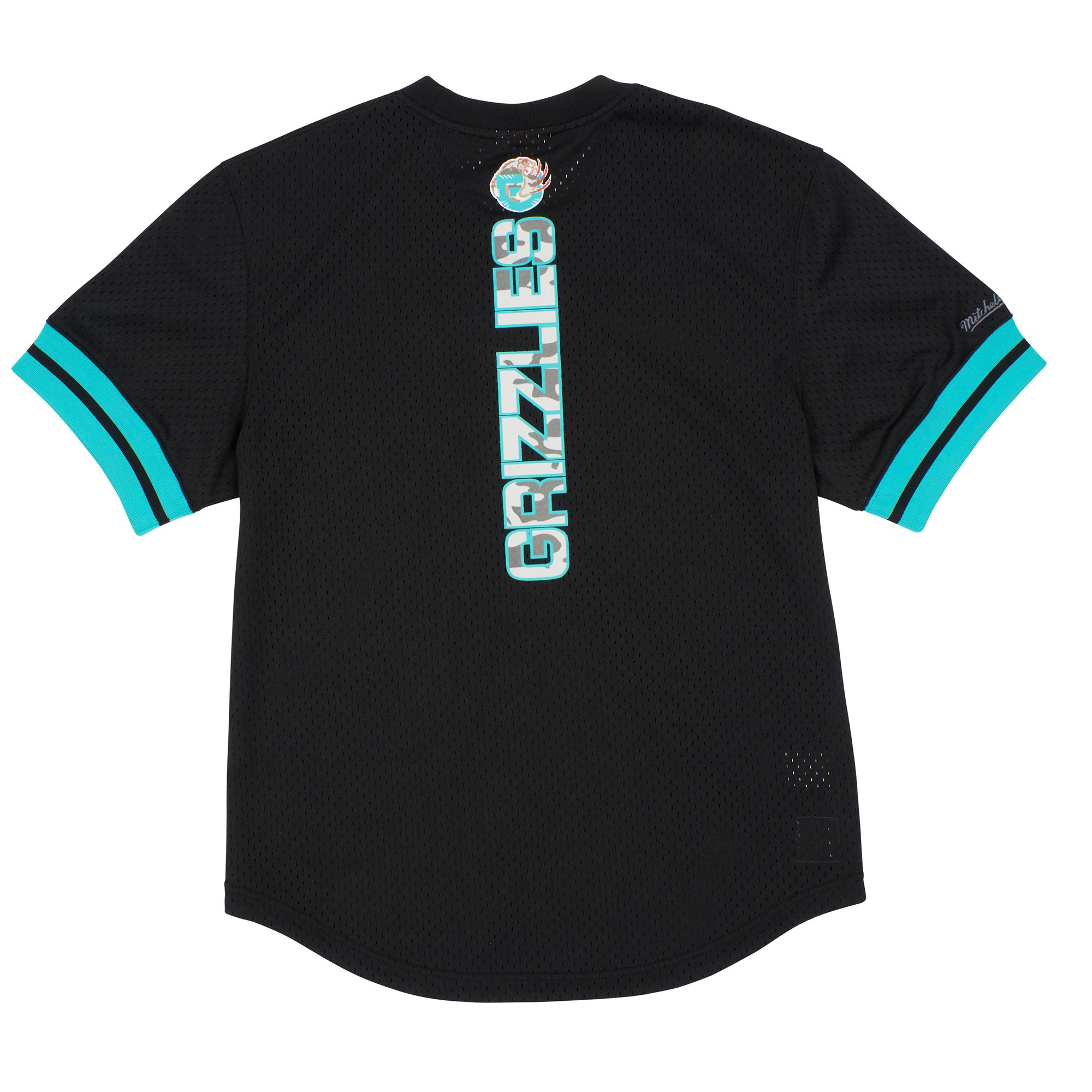 Vancouver Grizzlies Mitchell & Ness Camo Reflective NBA Crew Mesh Jersey
