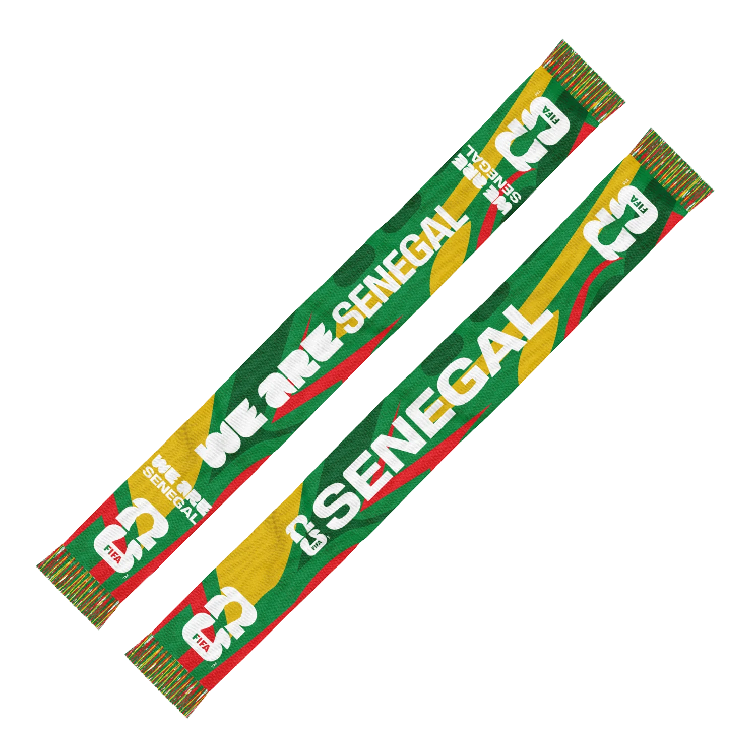 2026 Soccer Fan Collection 'We Are' Senegal Scarf