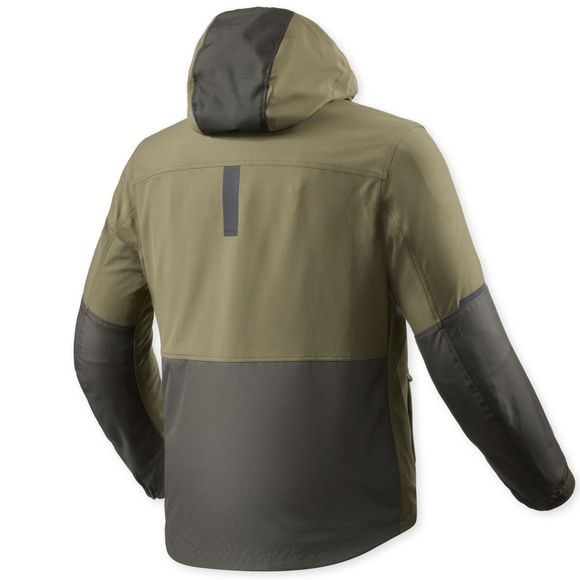 Motorcycle jacket Rev it Traffic 2 H2O - Green / BlackRef: RI1712