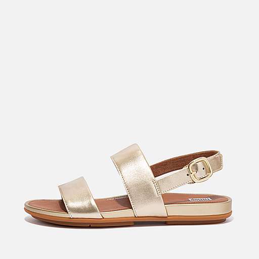 Leather Back-Strap Sandals