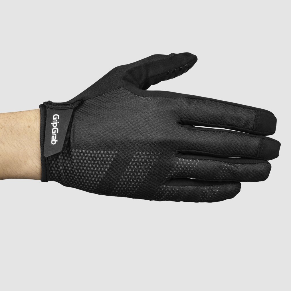 GripGrab RIDE RC Lite Padded Full Finger Gloves - Black