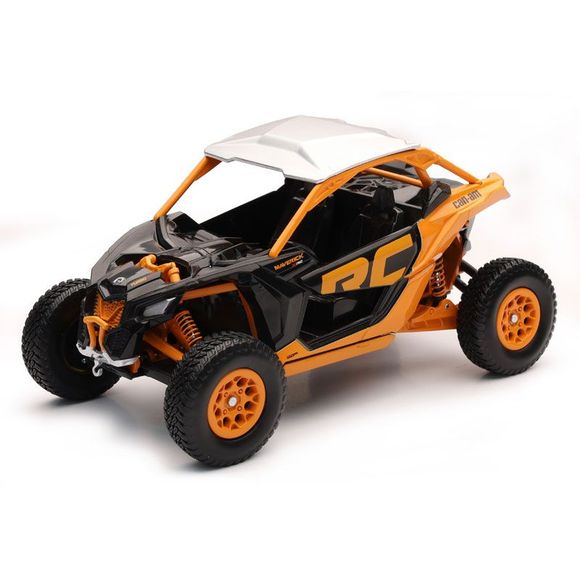 Newray SSV Can-Am Maverick X3 X RC Turbo Orange Miniature - 1/18 Scale - Orange / BlackRef: NRY0036 / 58283