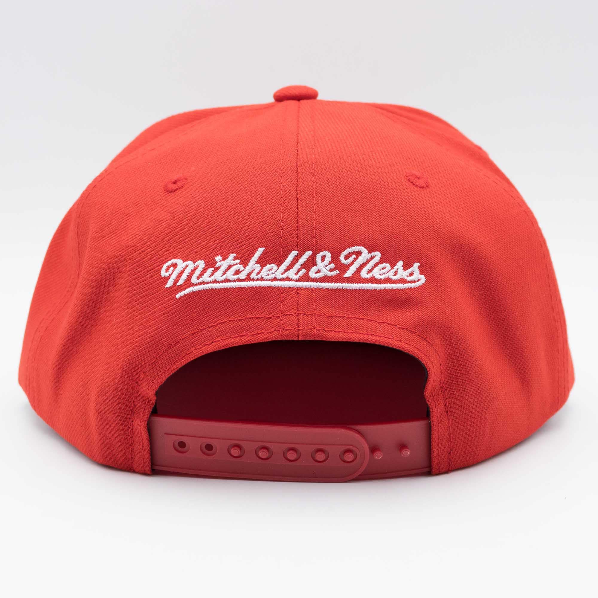 New Jersey Devils Hat Trick Mitchell & Ness Snapback NHL Cap Red