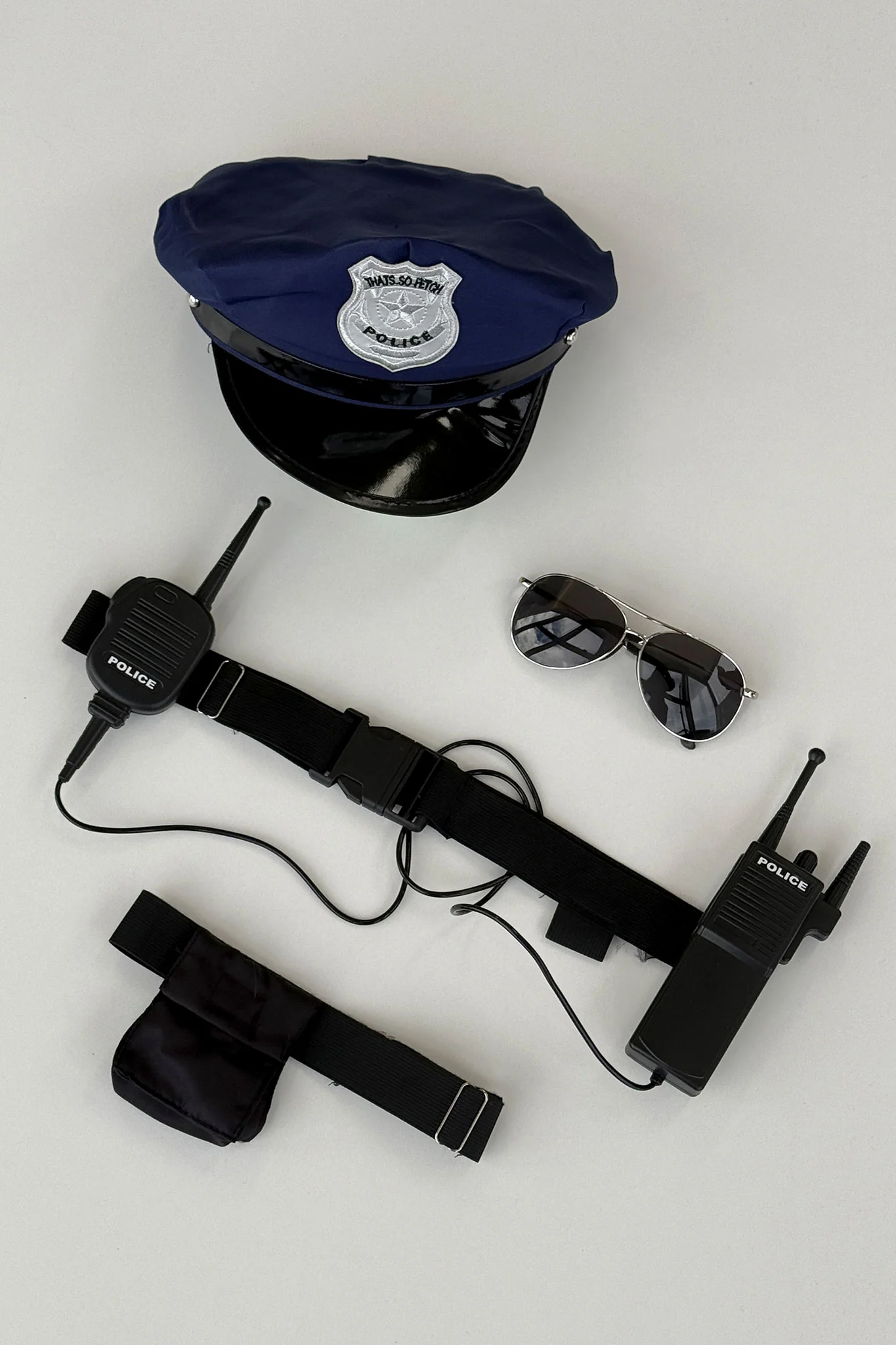 5 Piece Police Costume Kit