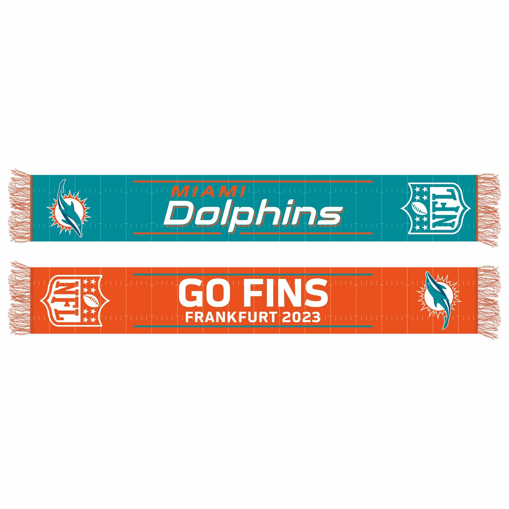2023 NFL Frankfurt Games Miami Dolphins Scarf