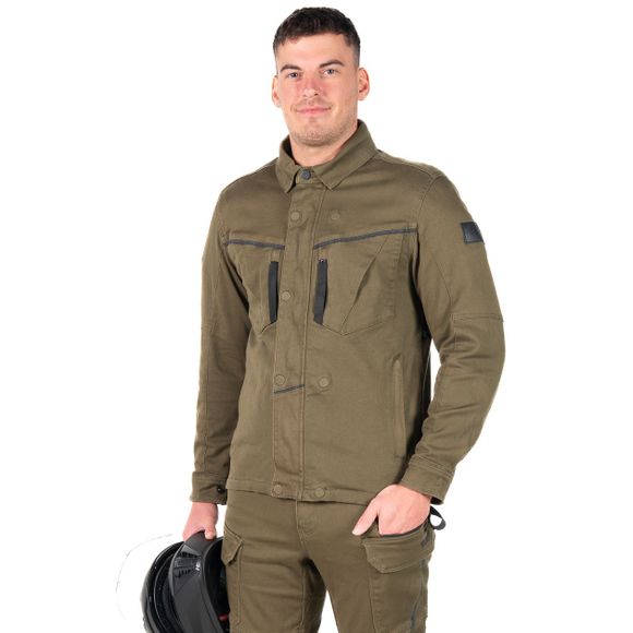 Dxr Bruce Motorcycle Jacket - GreenRef: DXR1100