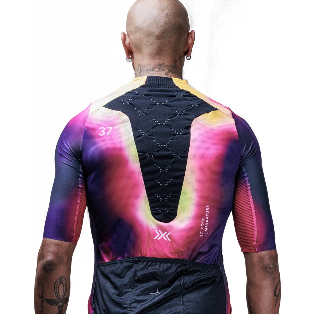 X-Bionic Corefusion Aero Jersey Men - heatmap