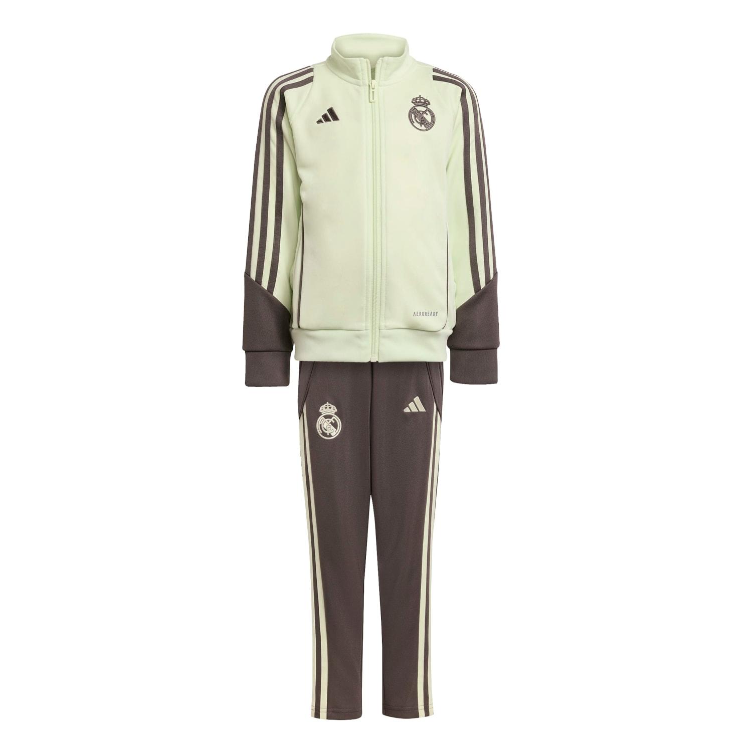 Infant adidas Training Tracksuit 25/26 Lime Green/Dark Olive