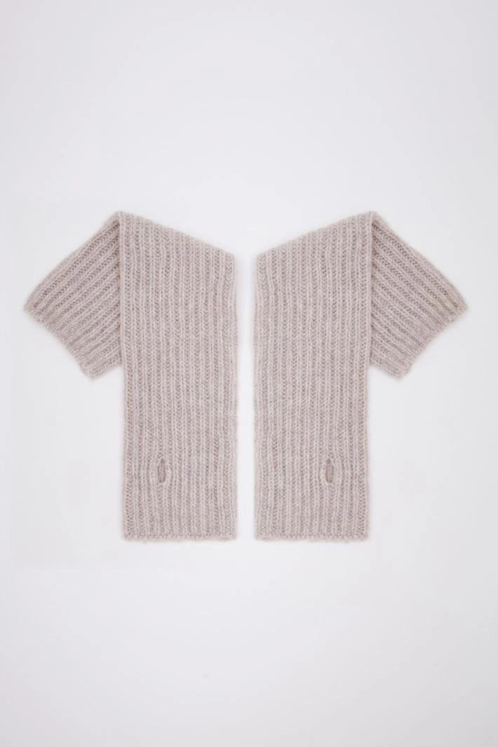 Wool sleeves - SAND