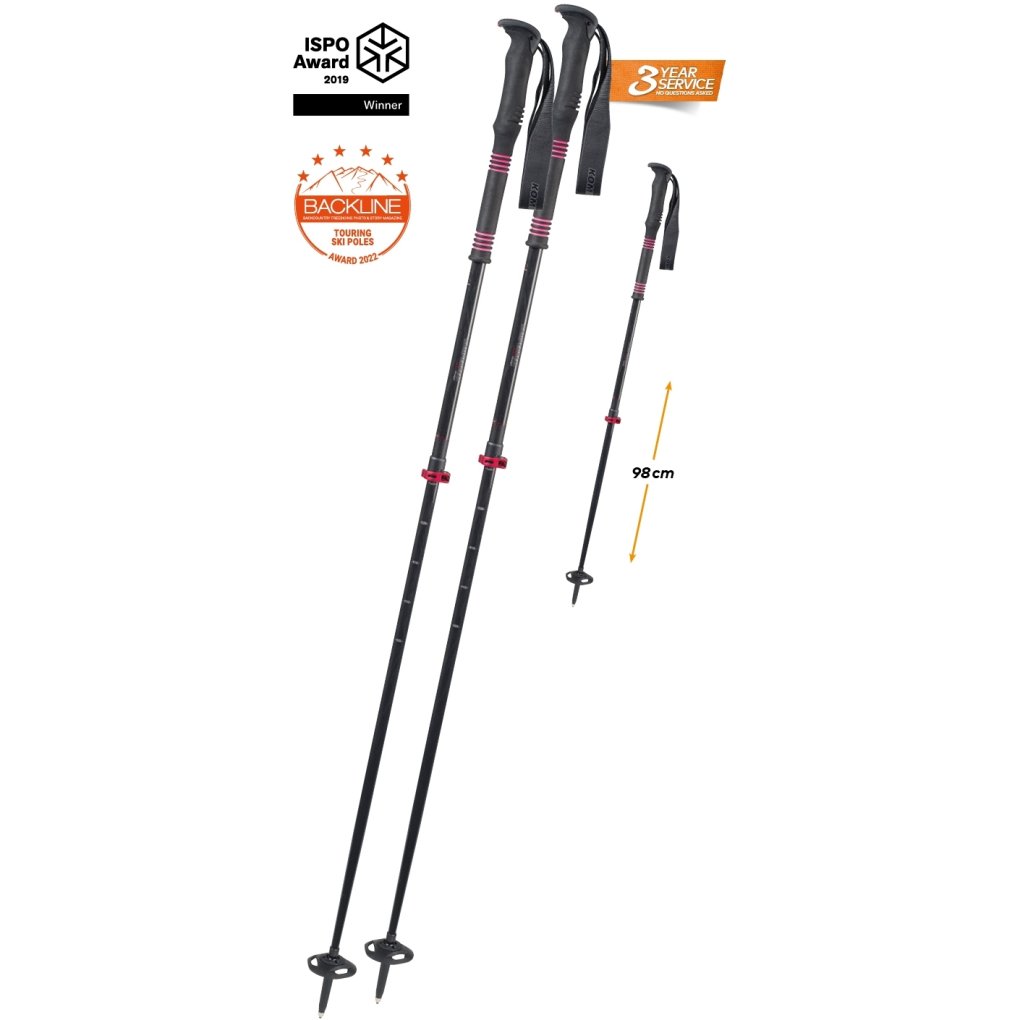 Komperdell Carbon Pro Zero Trekking Poles (Pair) - green