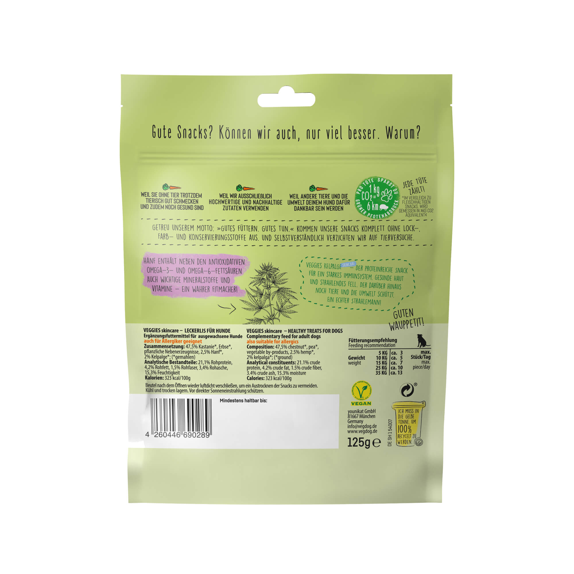 Vegdog Veggies SkinCare - 125 g