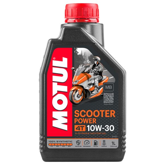 Motul Engine Oil SCOOTER POWER 4T 10W30 1L UniversalRef: MOT0093 / 105936