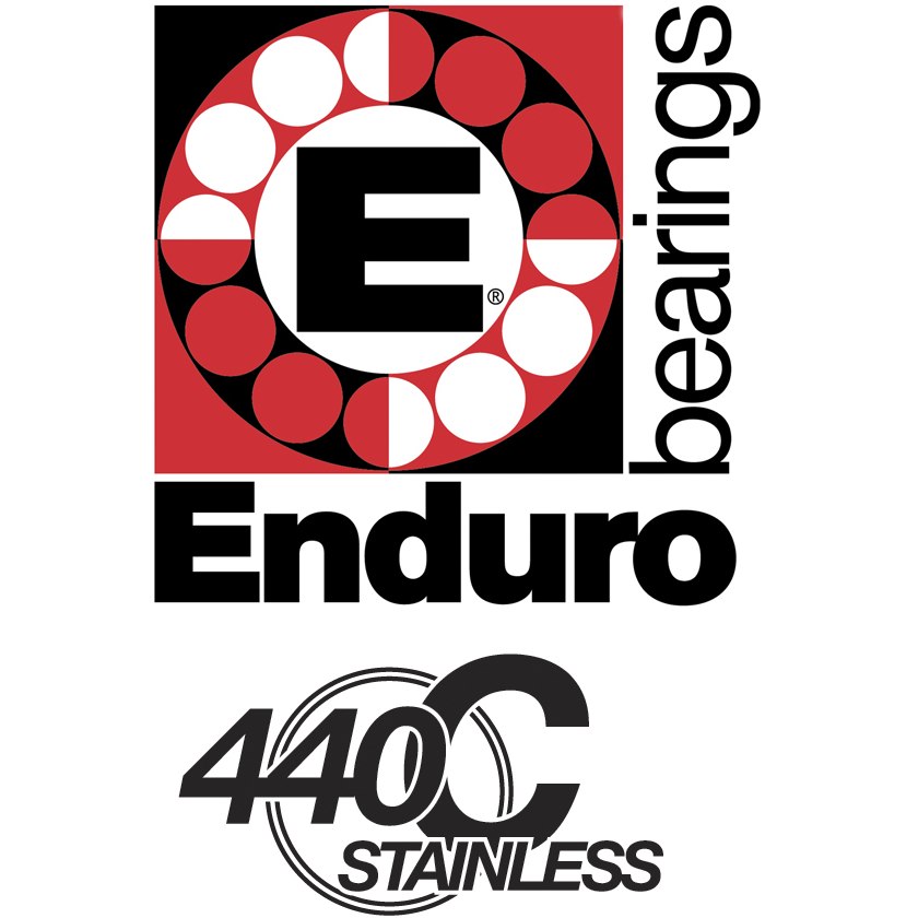 Enduro Bearings S68808 SP - ABEC 3 - Stainless Steel Headset Angular Contact Ball Bearing - 40x53x7mm (45x45º)