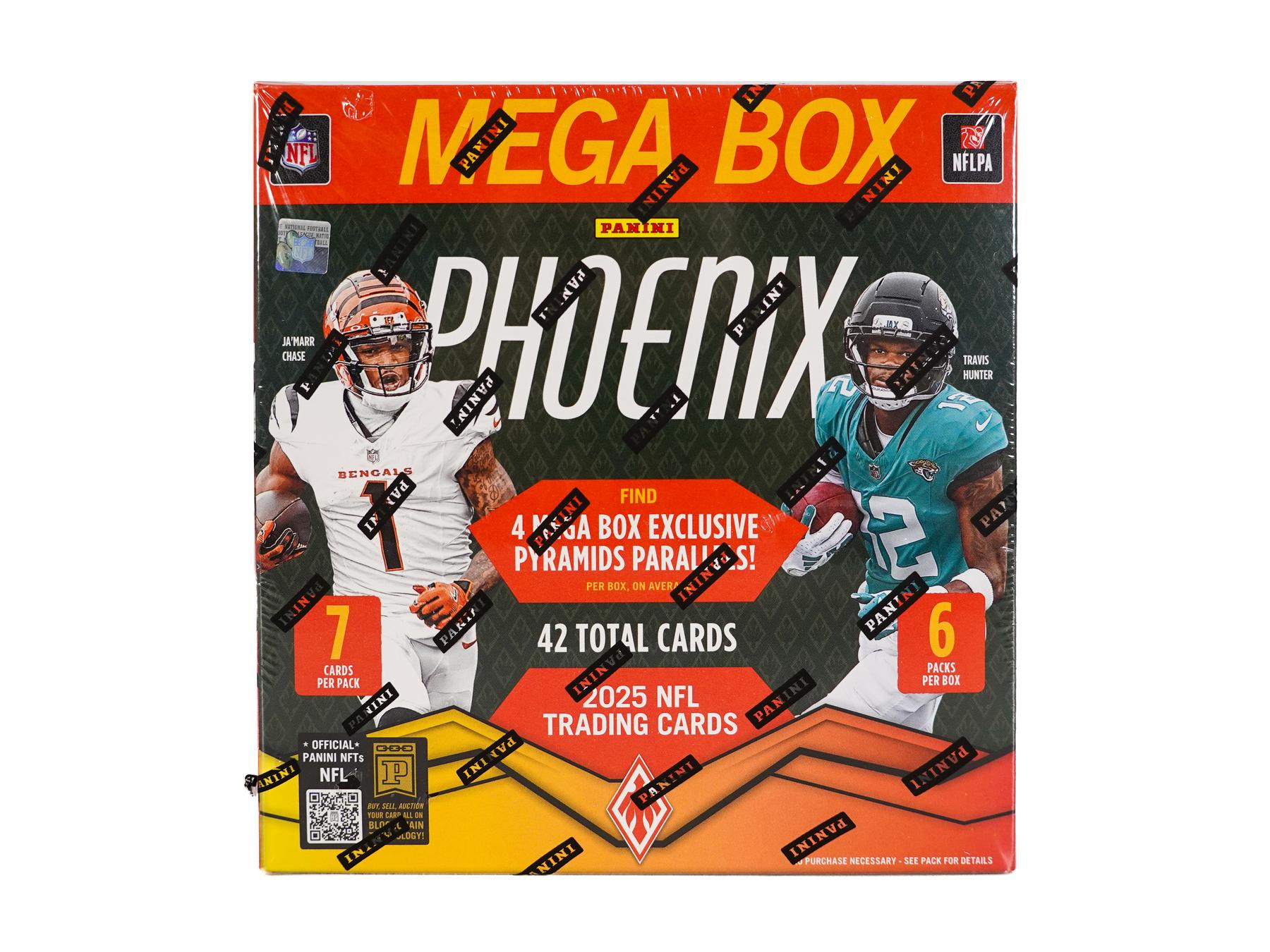 1x FREE - 2025 Panini Phoenix Football Mega Box
