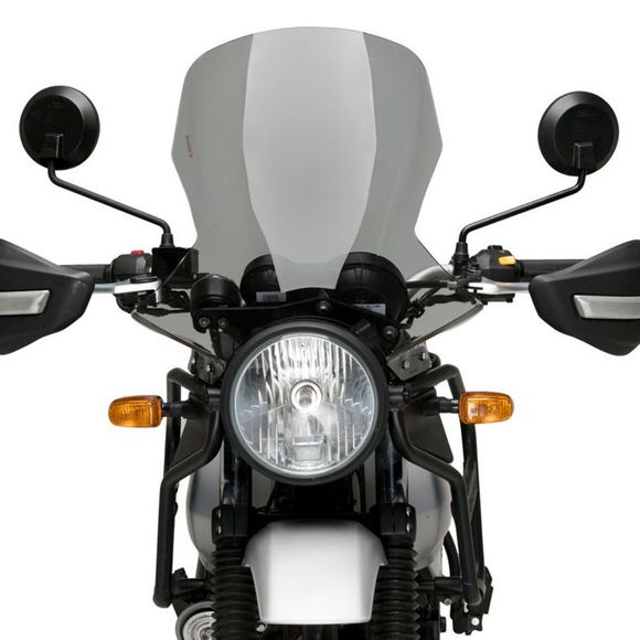 Puig TOURING screen (+9 cm) - GrayROYAL ENFIELD 400 HIMALAYAN - 2021 - 2024Ref: PUI0358