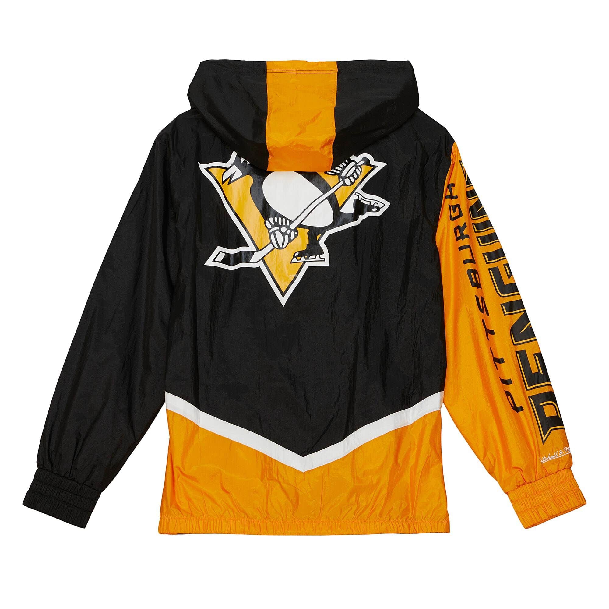 Pittsburgh Penguins Undeniable Mitchell & Ness NHL Windbreaker Jacket