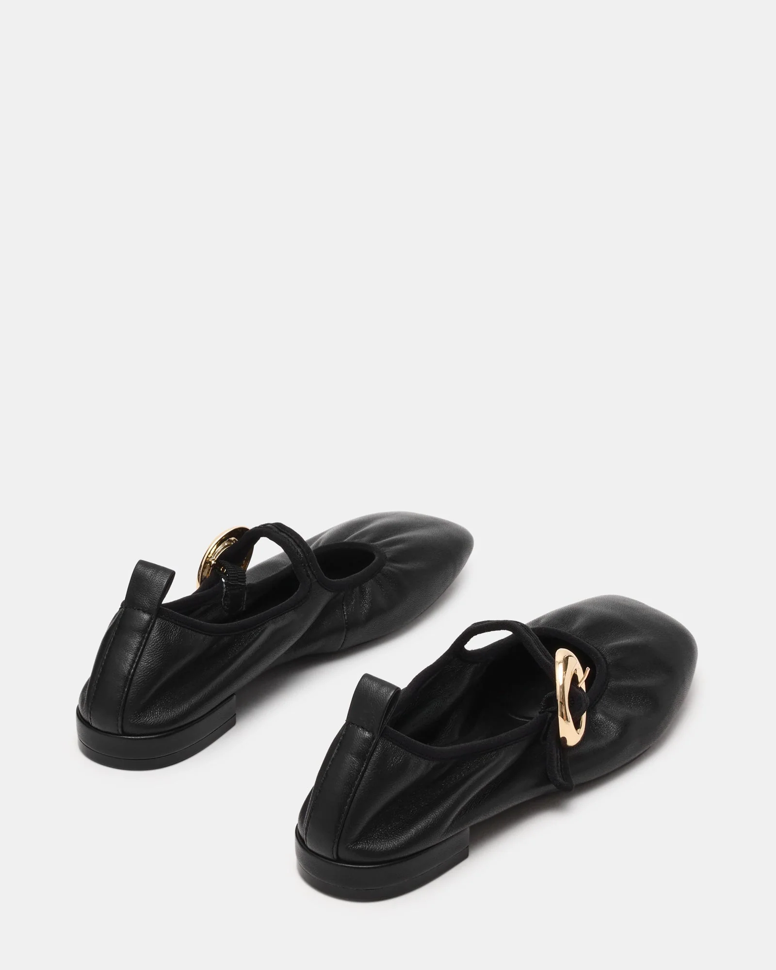 Daffia Black Leather