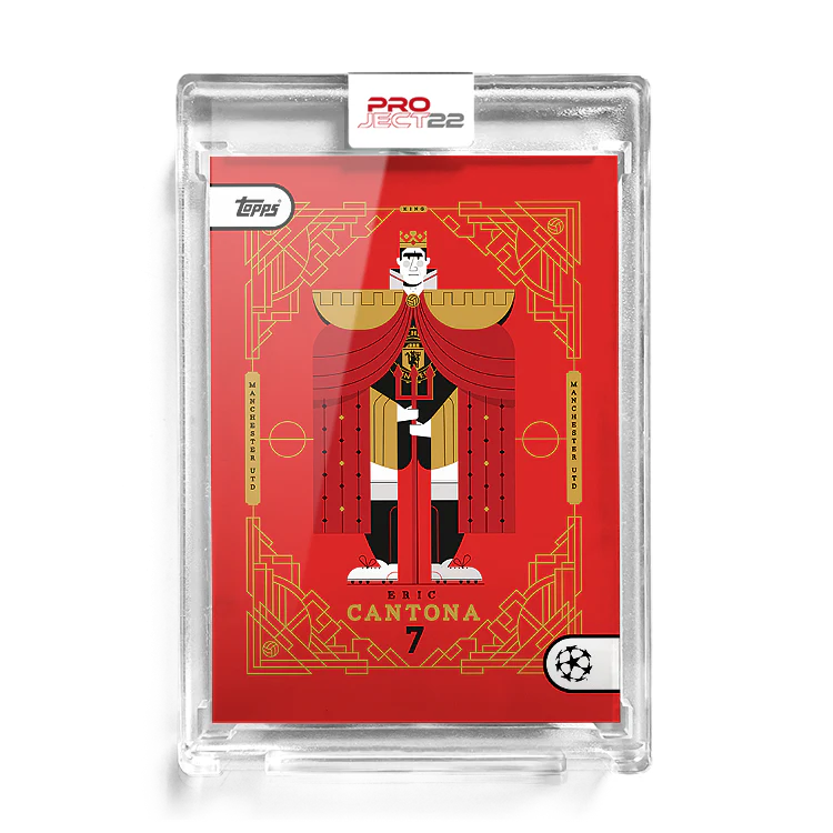 Project22 - Eric Cantona by Neil Stevens - Topps UK