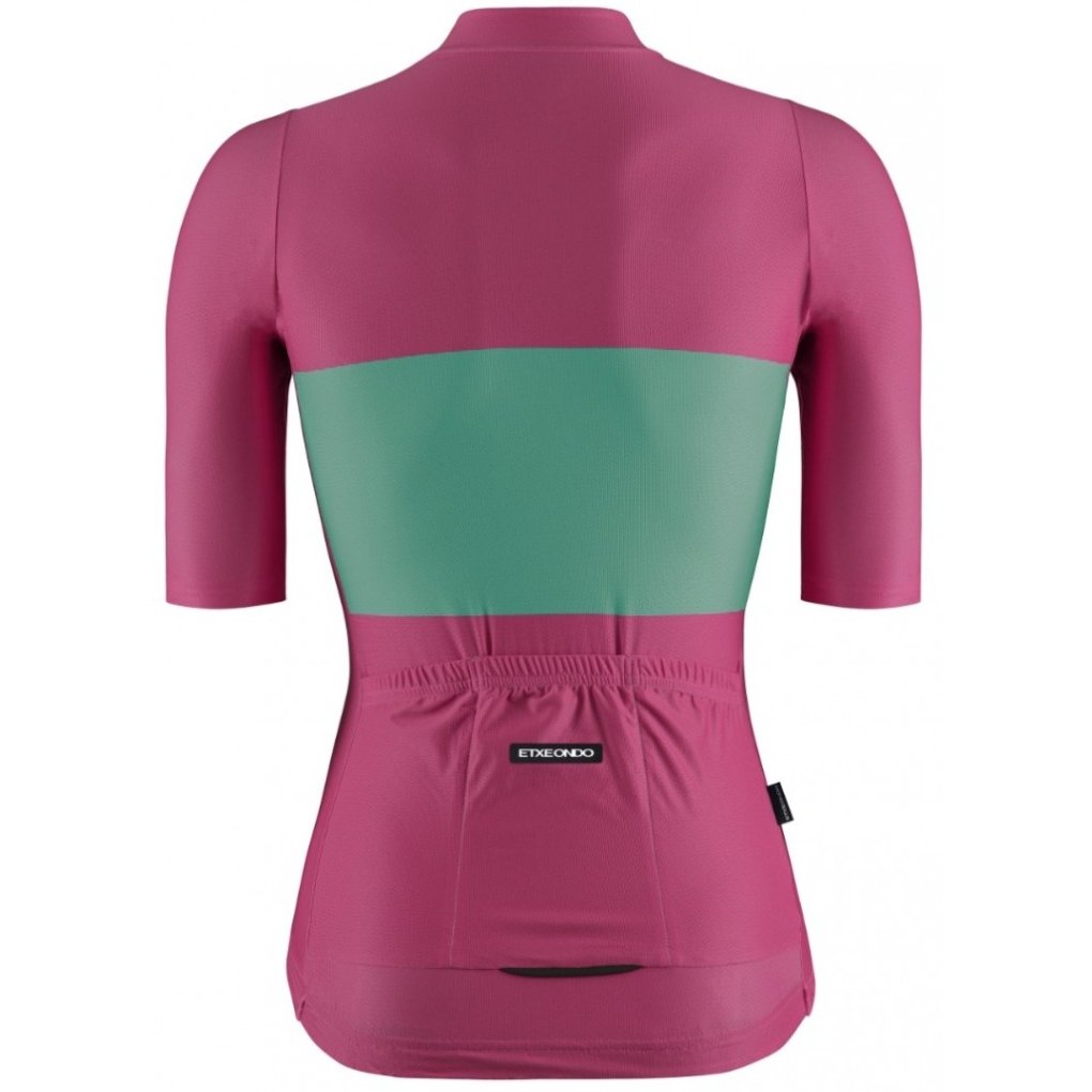 Etxeondo Bika Short Sleeve Jersey Women - Fuchsia