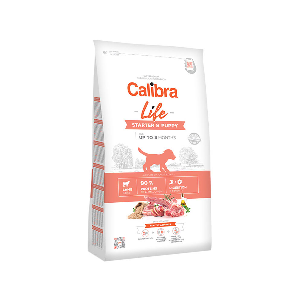 Calibra Dog Life Starter & Puppy - Lamb - 2.5kg
