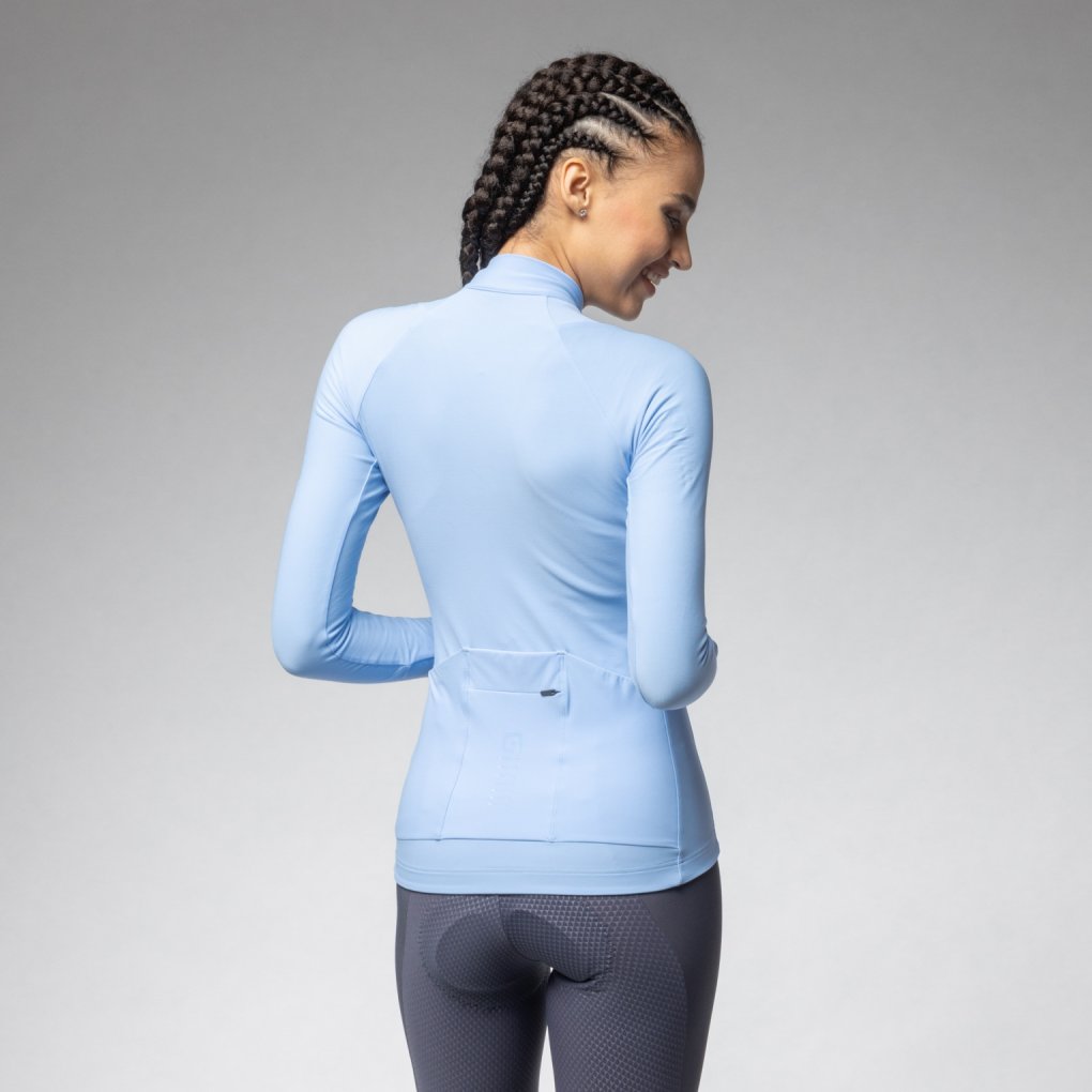 Alé R-EV1 Warm Race 2.0 Longsleeve Jersey Women - sky blue