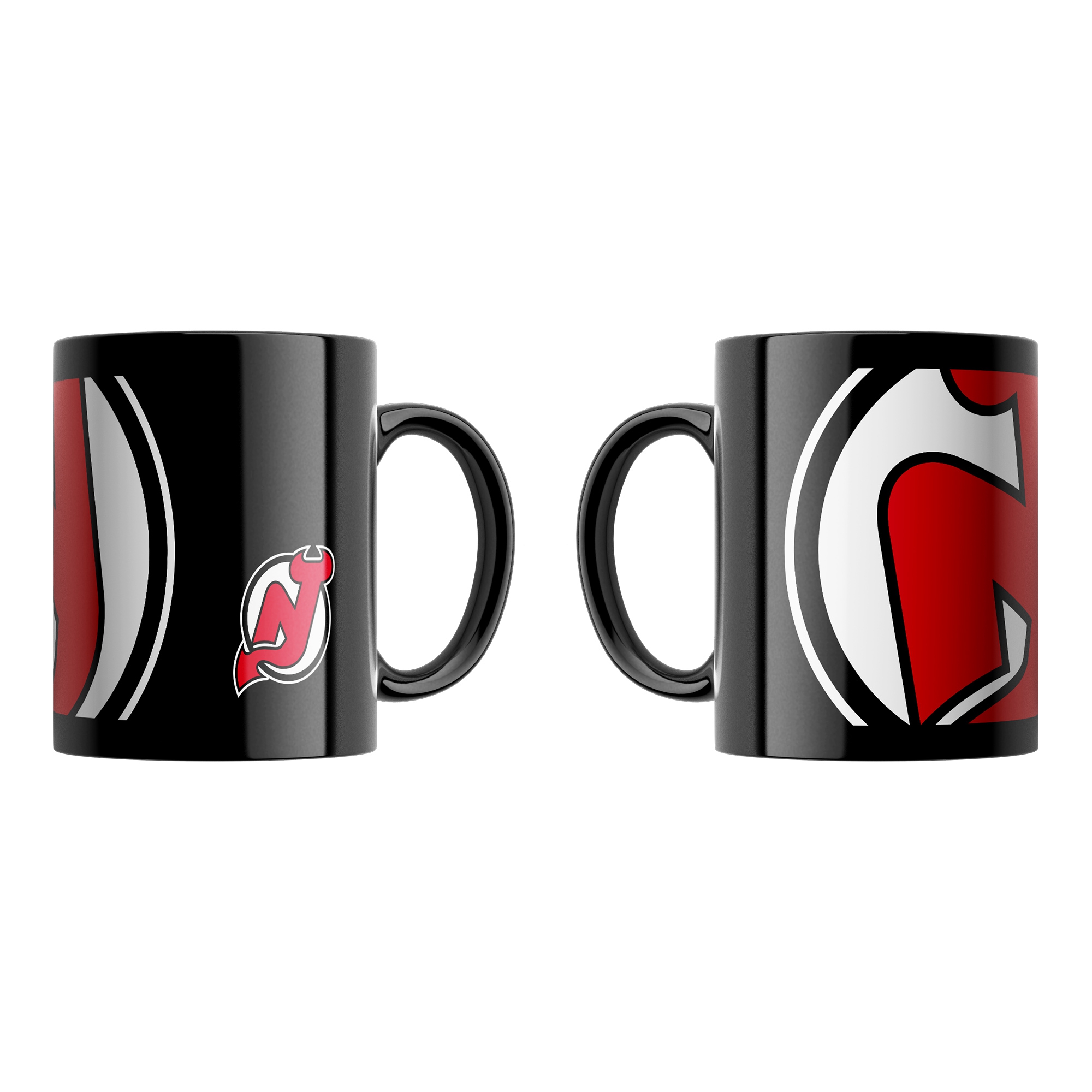 New Jersey Devils Oversized Logo NHL Mug (330 ml)