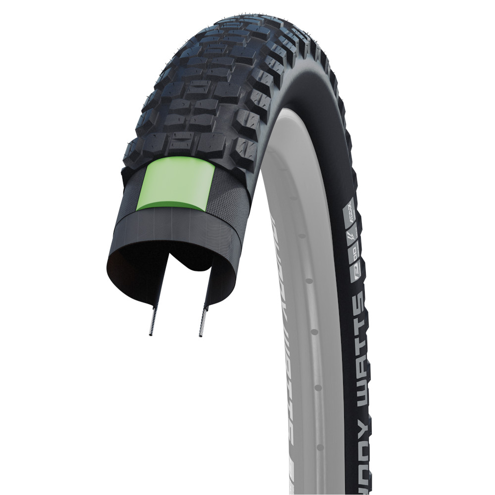 Schwalbe Johnny Watts LR Wire Bead Tire - Performance | Addix | ECE-R75 - 29x2.60