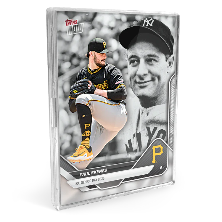 2025 Topps NOW Lou Gehrig Day Complete Set - presented by Sarah Langs of MLB