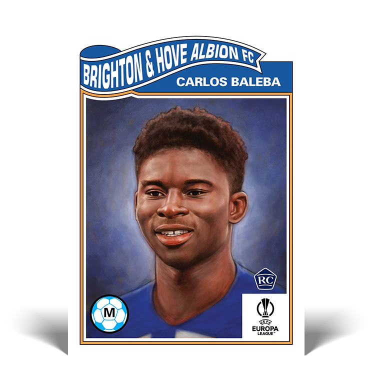 Topps UK - UCC Living Set Card #646 - Carlos Baleba