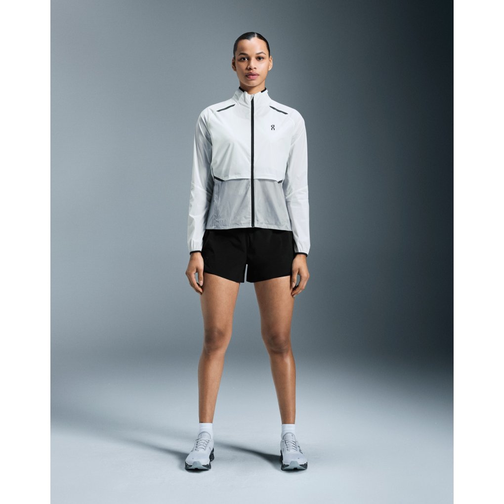 On Weather Jacket Women - White | Glacier