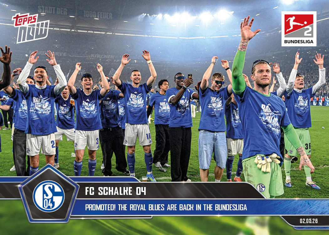 FC Schalke 04 - 2025-26 Bundesliga Topps NOW® - Card 186 - PR: 953