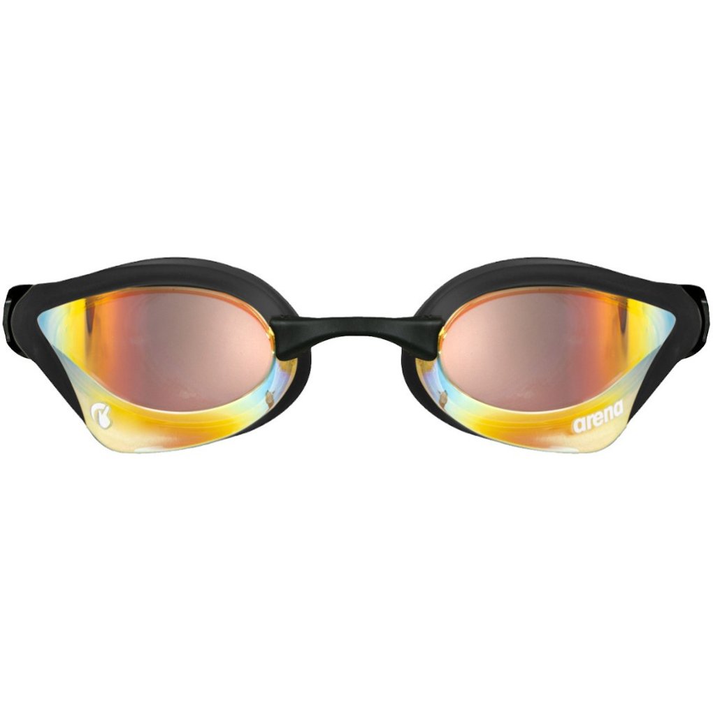 arena Cobra Core Swipe Mirror Swimming Goggle - Yellow Copper/Black