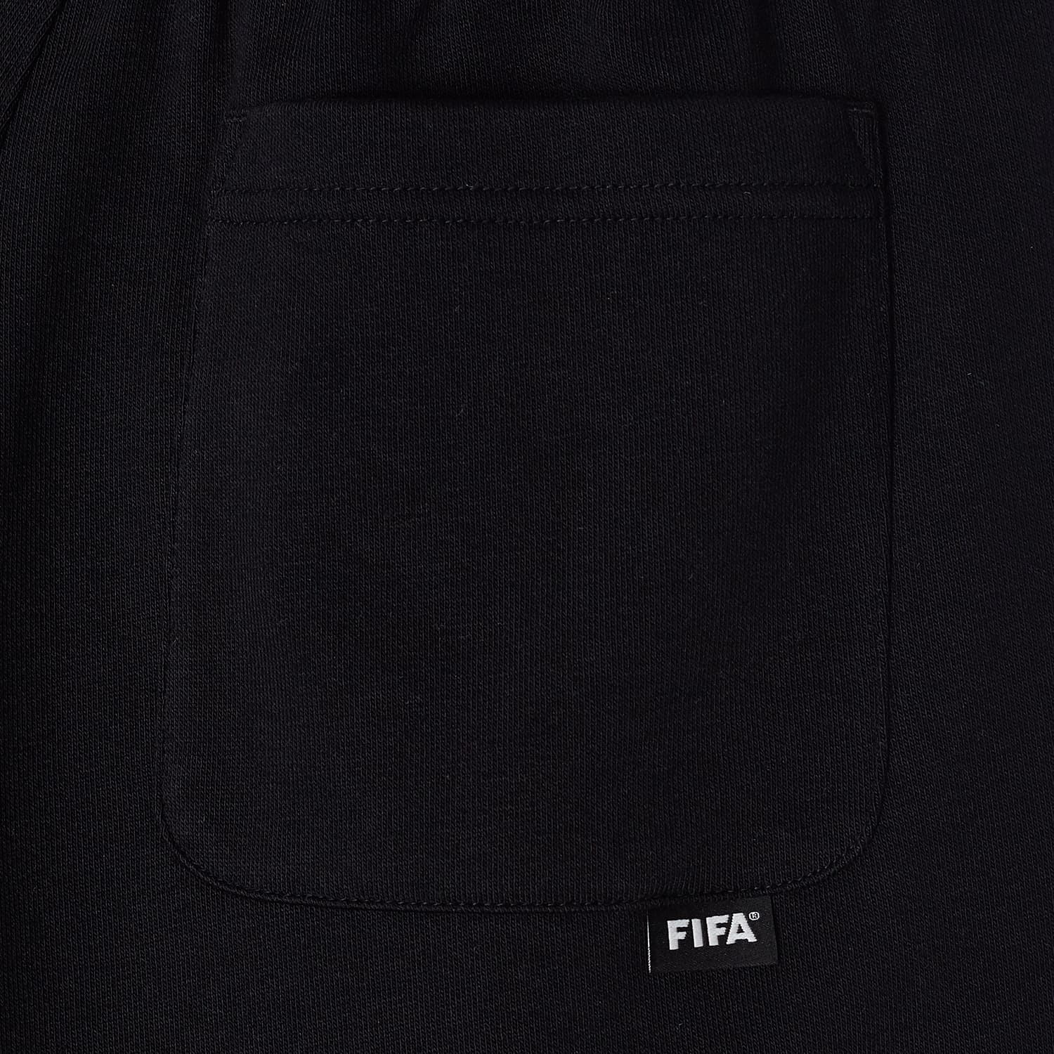 World football competition Essentials Black Sweatpants - Men's