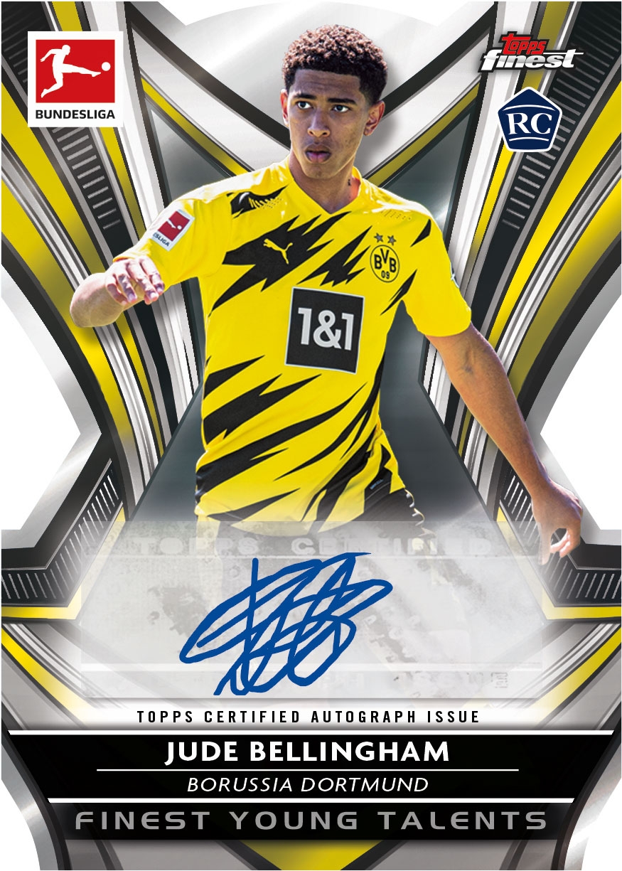 2020/21 Topps Finest Bundesliga Soccer Hobby Box