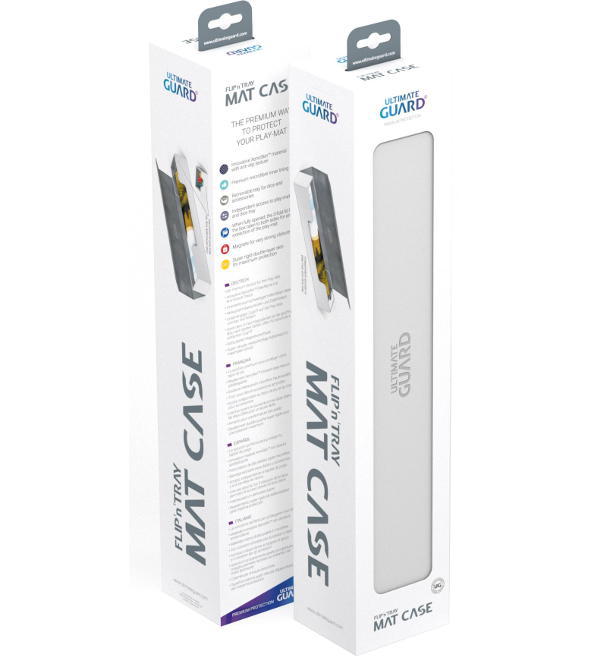 Ultimate Guard Flip'n'Tray Mat Case XenoSkin - White