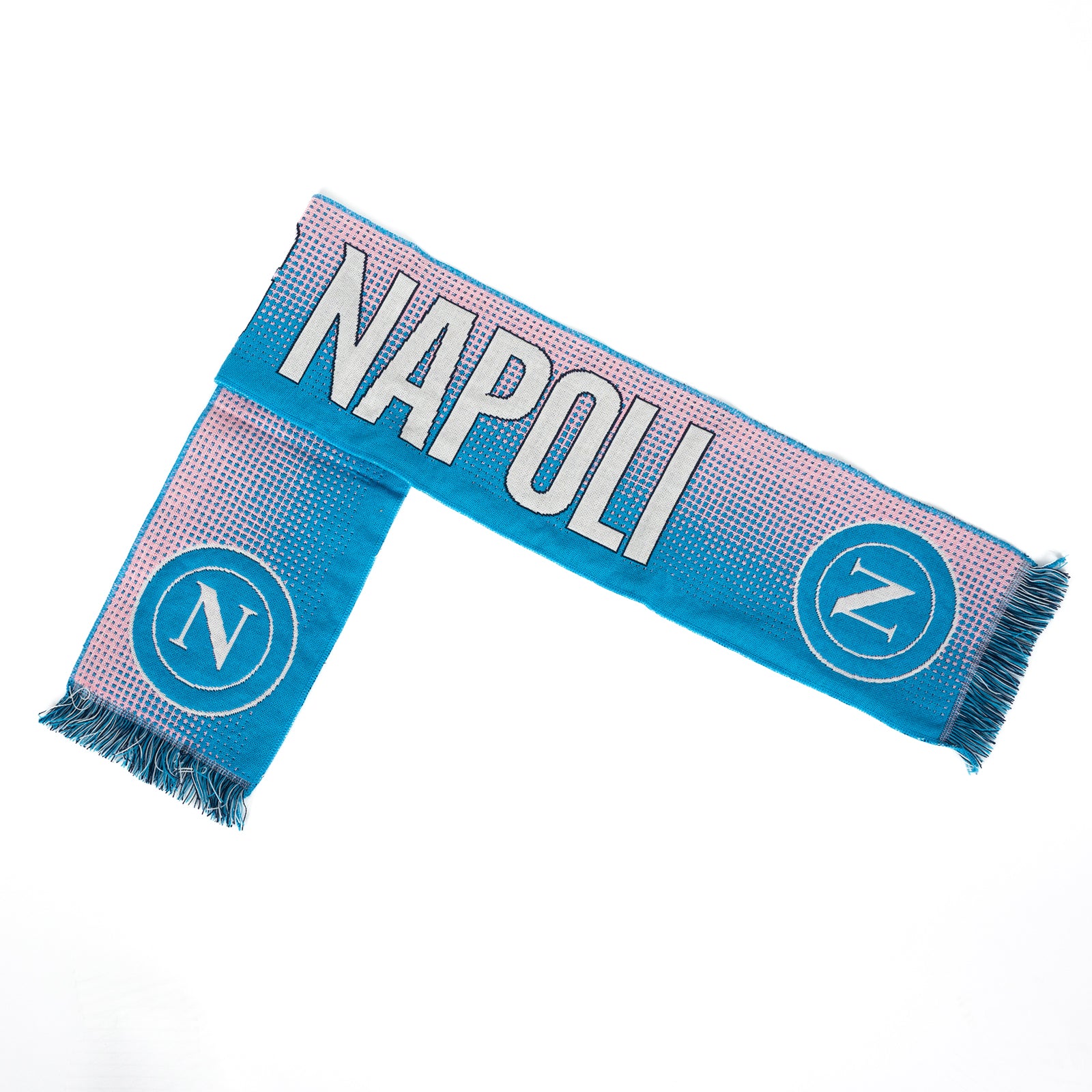 SSC Napoli Pink/Sky Blue Scarf