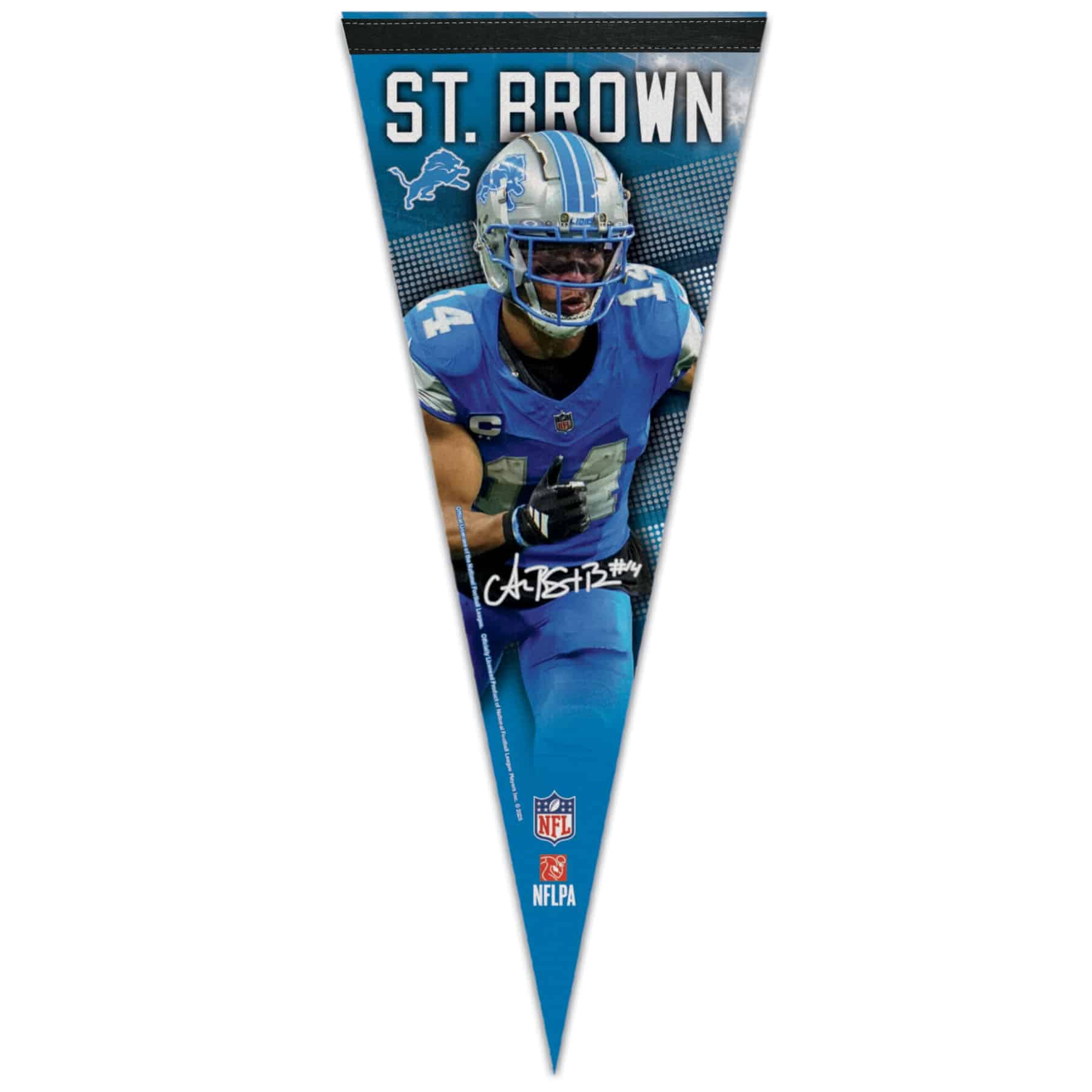 Amon-Ra St. Brown Detroit Lions Player Premium WinCraft NFL Pennant