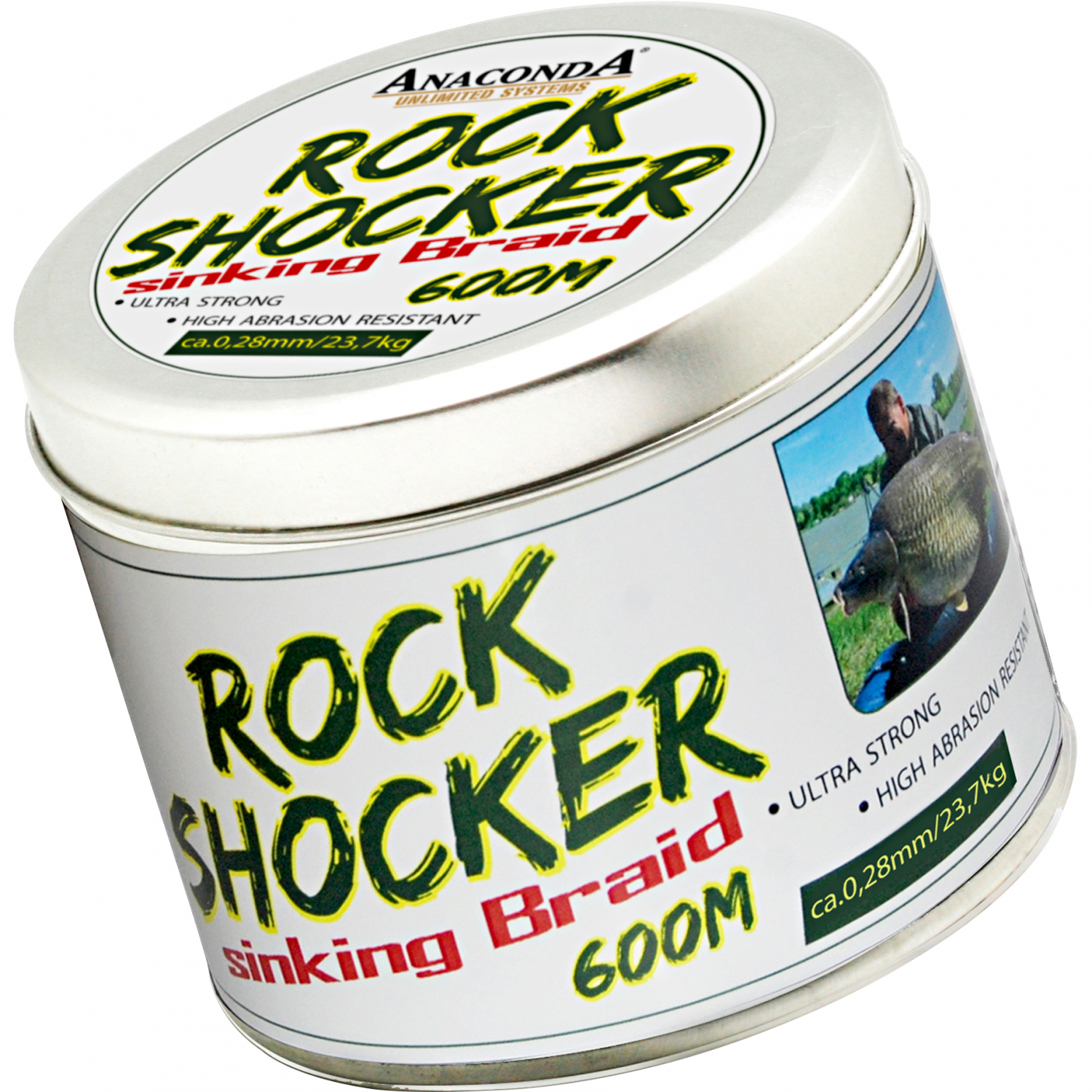 Anaconda Fishing Line Rockshocker (green, 600 m)