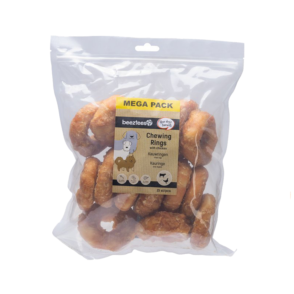 Beeztees Culinary Chew Ring with Chicken - 19 cm - 1 piece