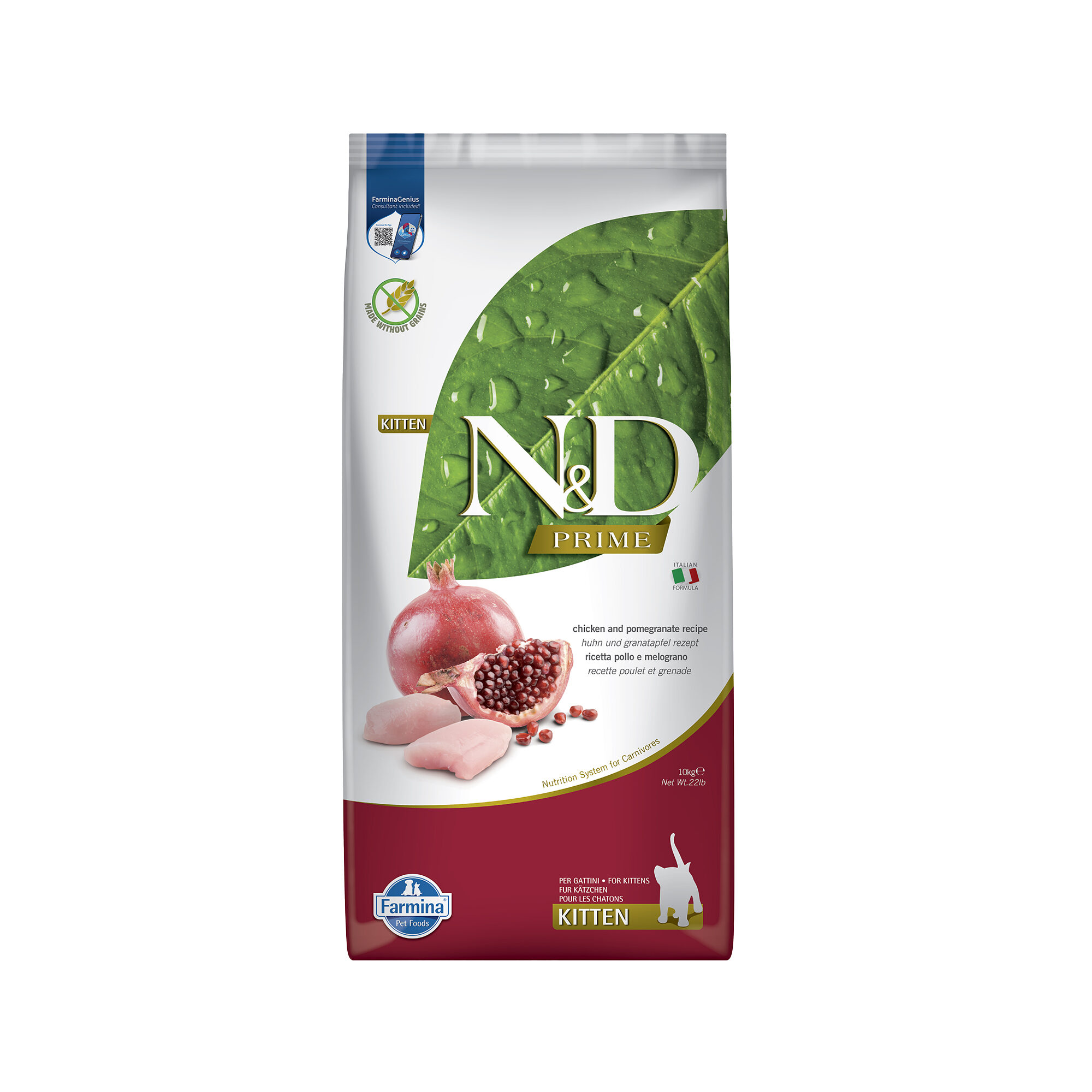 Farmina N&D Prime Kitten - Chicken - 10 kg