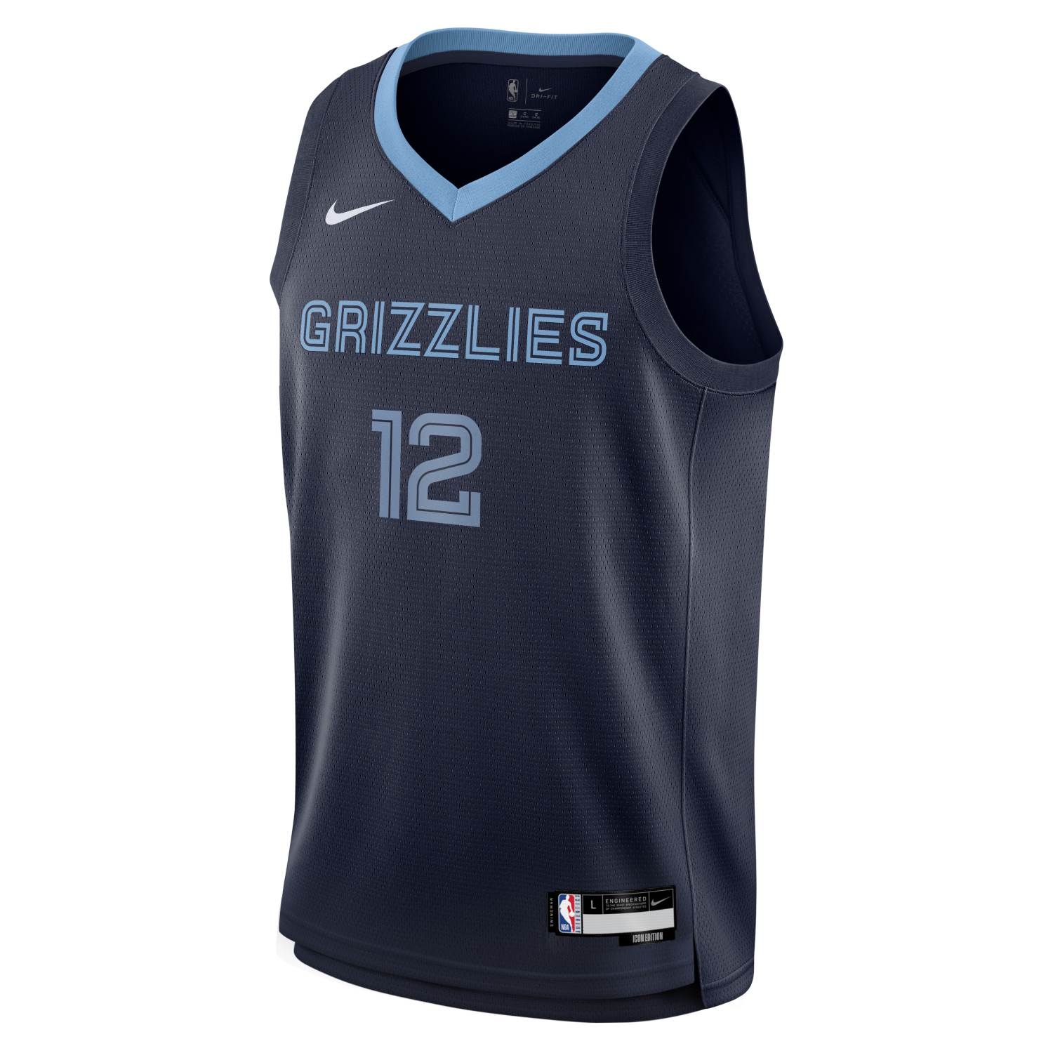 Ja Morant #12 Memphis Grizzlies Nike Swingman NBA Jersey Navy (YOUTH)